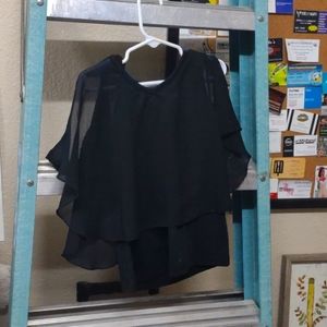 Black formal shirt